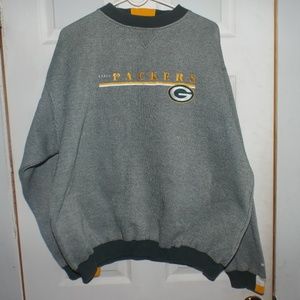 Vintage Green Bay Packers Puma Sweatshirt Sz XL